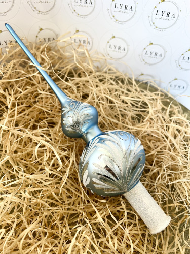 Lístek světle modrý - špice Lístek světle modrý - špice