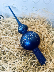 Bodky modré - špice Bodky modré - špice