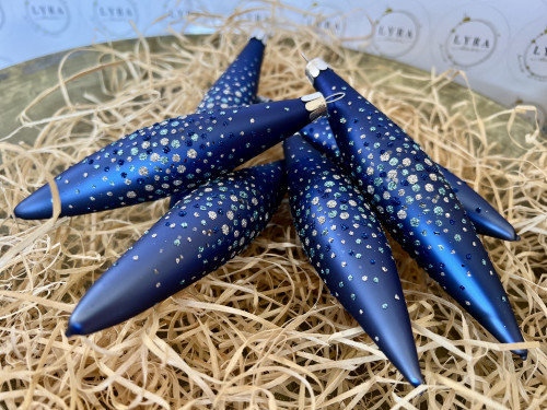 Bodky modré - rakety 6ks