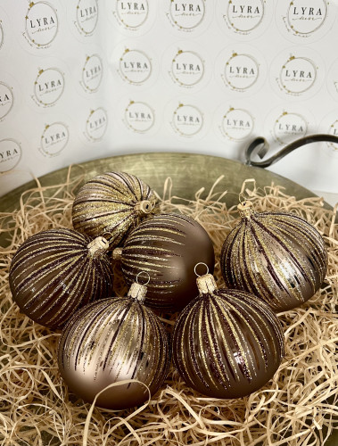 Vianočné lúče hnedá Vianočné lúče hnedá