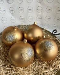 Prskavka zlatá 10cm