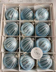 Vianočné lúče - svetlo modrá Vianočné lúče - svetlo modrá