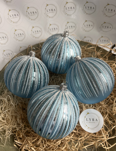 Vianočné lúče - svetlo modrá 10cm Vianočné lúče - svetlo modrá 10cm