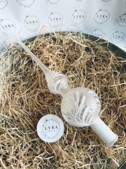 Lístok biely - špice