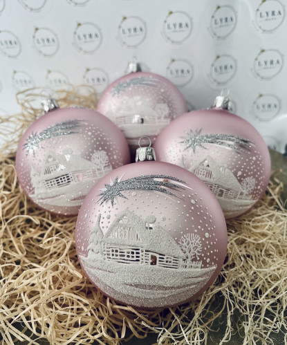 Chalúpka 10cm ružová Chalúpka 10cm ružová