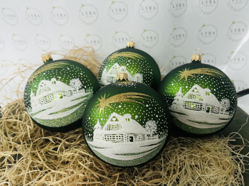 Chalúpka 10cm zelená