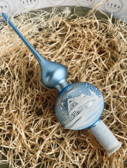 Chalúpka svetlo modrá - špice