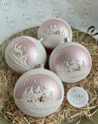 Kostolík 10cm ružový