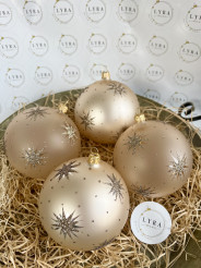 Hviezdičky šampaň 10 cm Hviezdičky šampaň 10 cm