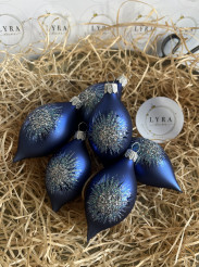 Prskavka modrá - olivy 6ks