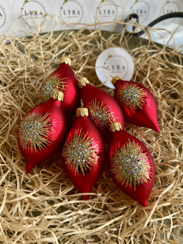 Prskavka červená - olivy 6ks