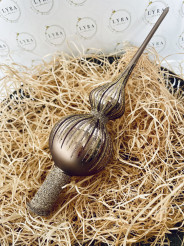 Vianočné lúče hnedá - špice